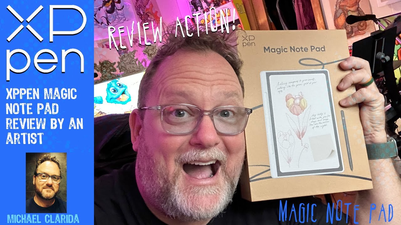 XPPen Magic Note pad review by a professional illustrator