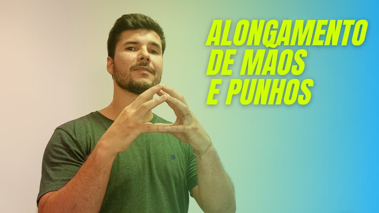 Alongamento de mãos, punhos e antebraços 6 - GL: Ginástica Laboral para Escritório