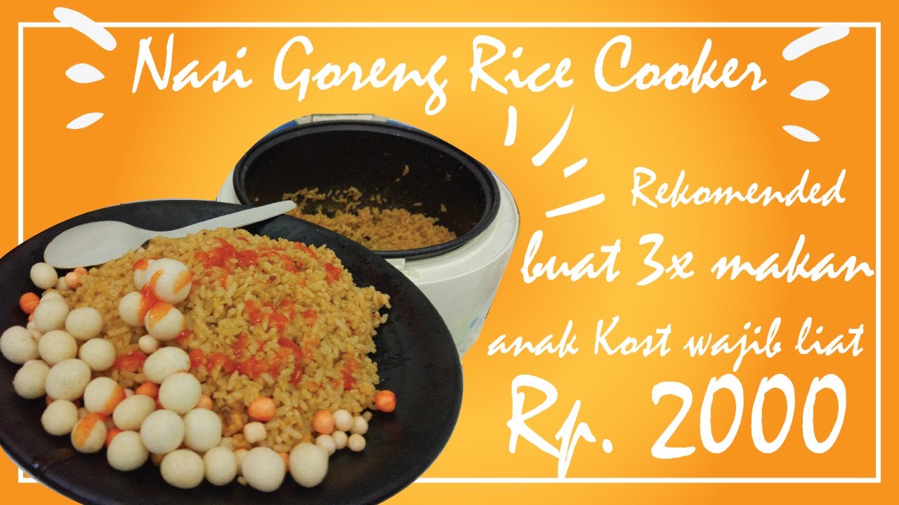 TIPS MASAKAN ANAK KOST Rp.2000 3x MAKAN!!