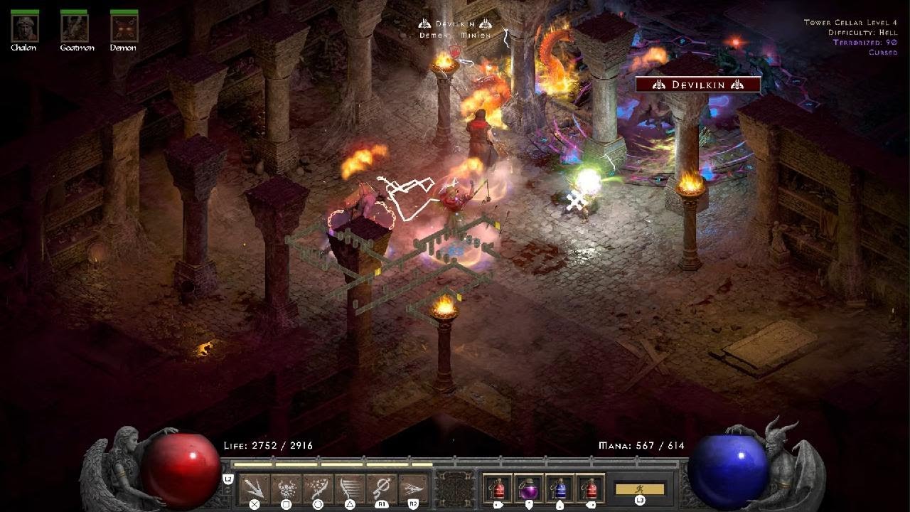Diablo II: Resurrected 30 min count