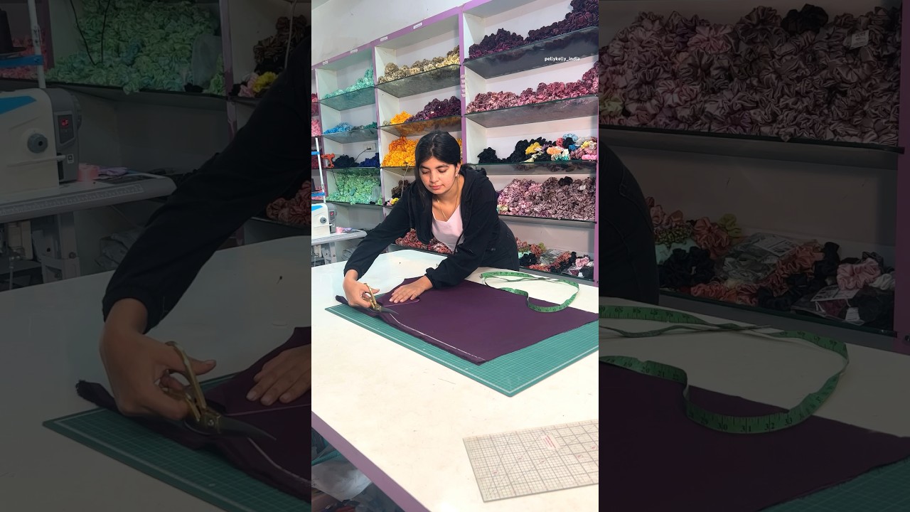 Mini vlog Me and My small Business 😍pillow covers stitching 🧵 #hairaccessories #pillow #amazon