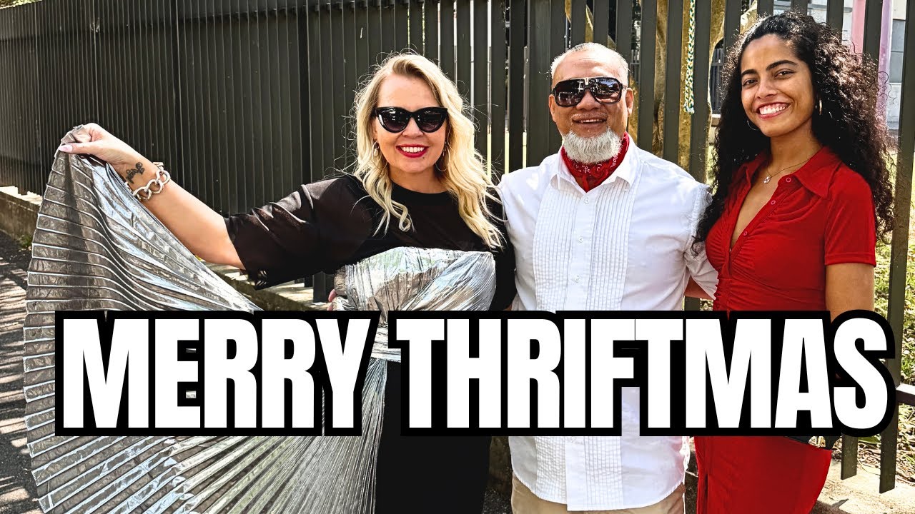 MERRY THRIFTMAS ♻️🎄 | An extra special thrift styling adventure