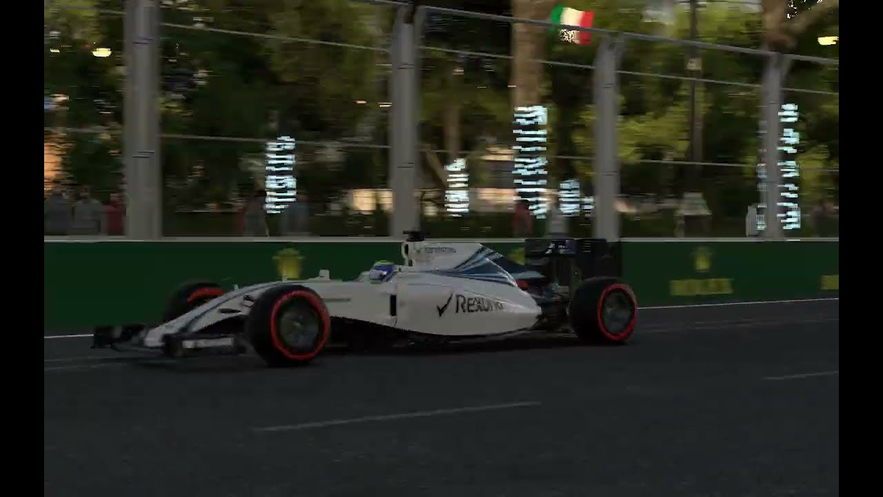 F1 2016 Гран При Европы Вечерние тесты Williams Martini Racing, Проверка работоспособности настроек.