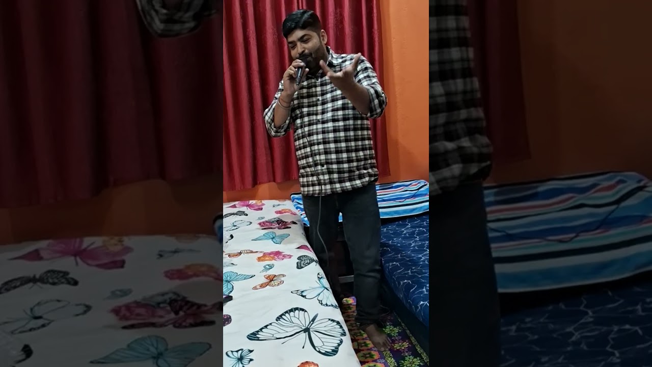 'मुझे पीने का शौक नही'| Singing this Beautiful song.
