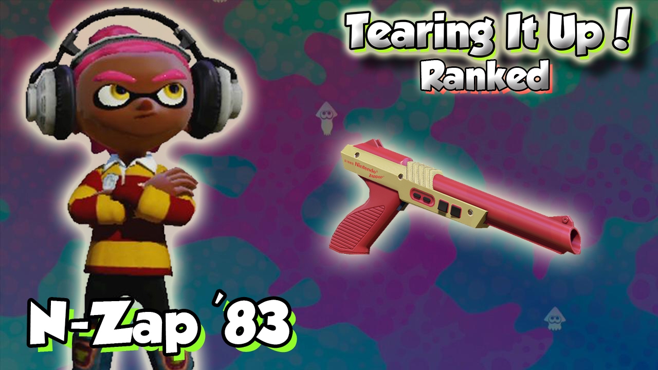 Splatoon Multiplayer - Tearing It Up W/ N-Zap '83 (ZAPPING It Up!)