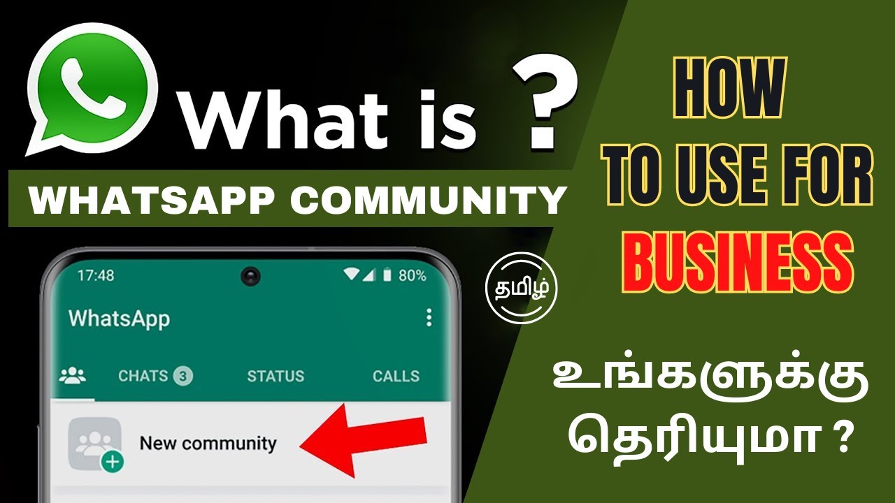 WhatsApp Community | How To Use WhatsApp Community | WhatsApp Community Tamil | WhatsApp New 2025