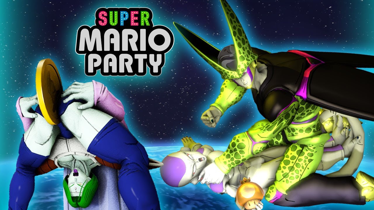 THE PERFECT COME BACK! Frieza and Cell Play Mario Party Super Stars!