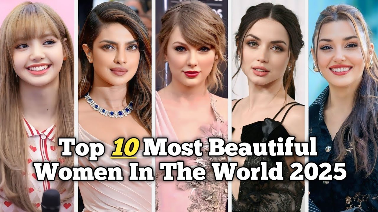 Top 10 Most Beautiful Women In The World 2025 | Only Top10