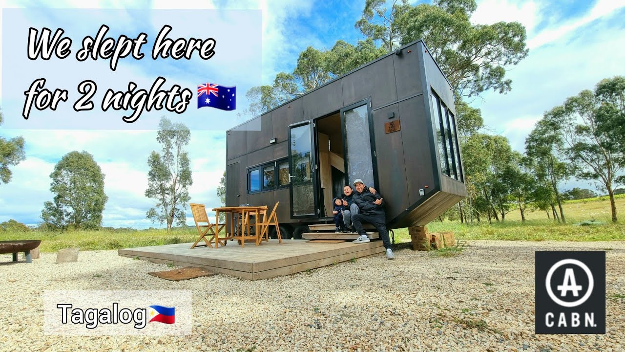 Filipino family stayed in a GLAMOROUS CABIN in South Australia🇵🇭🔥