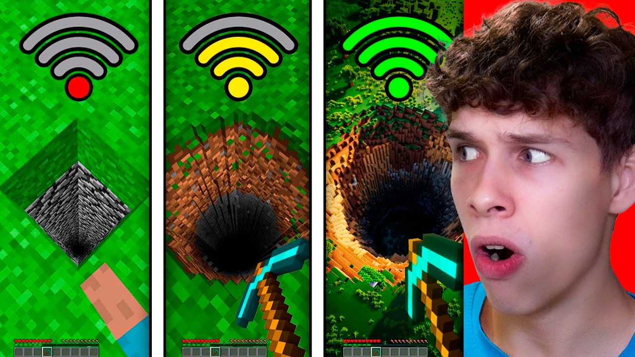 Minecraft con diferentes WI-FIs