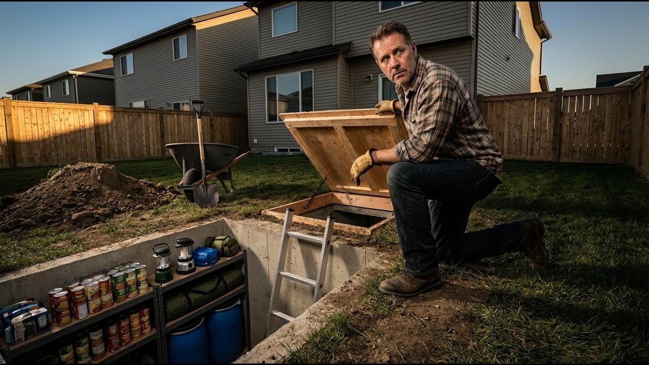 This Man Built a SECRET UNDERGROUND BUNKER in His Own Backyard