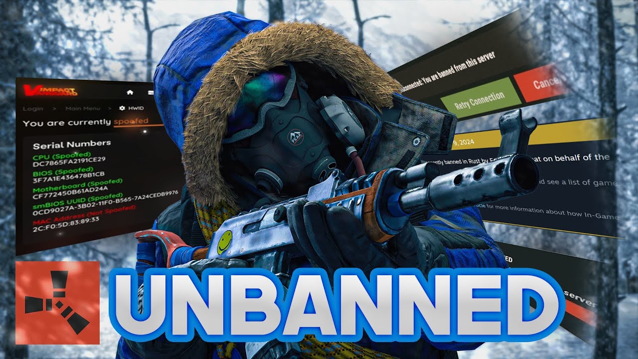 Rust HWID Ban Fix &ndash; Get UNBANNED in Just 5 Minutes! ✅