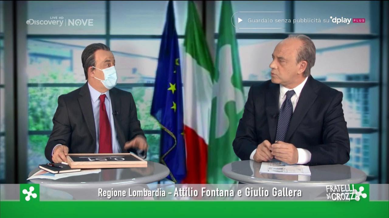 Crozza è Gallera/Fontana, il tentativo di correggere la gaffe: 