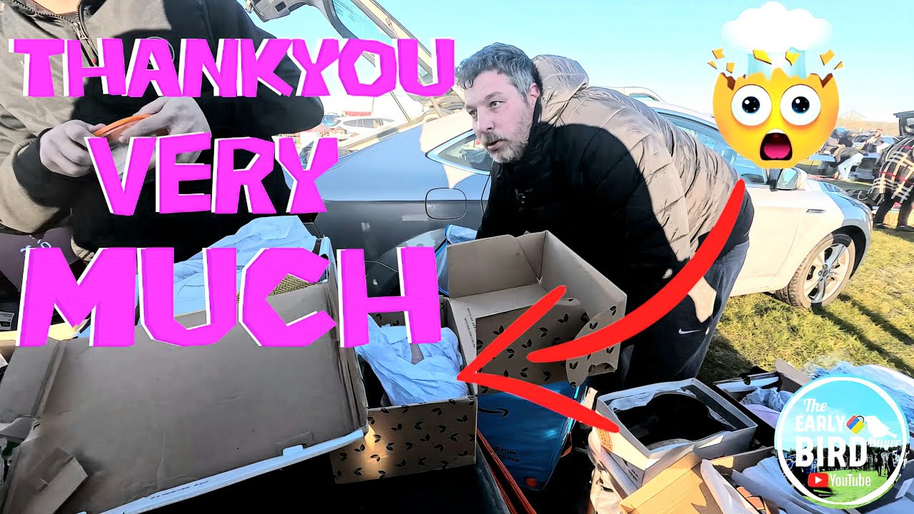I WAS NOT EXPECTING THAT PRICE!! CARBOOT HUNTING POV