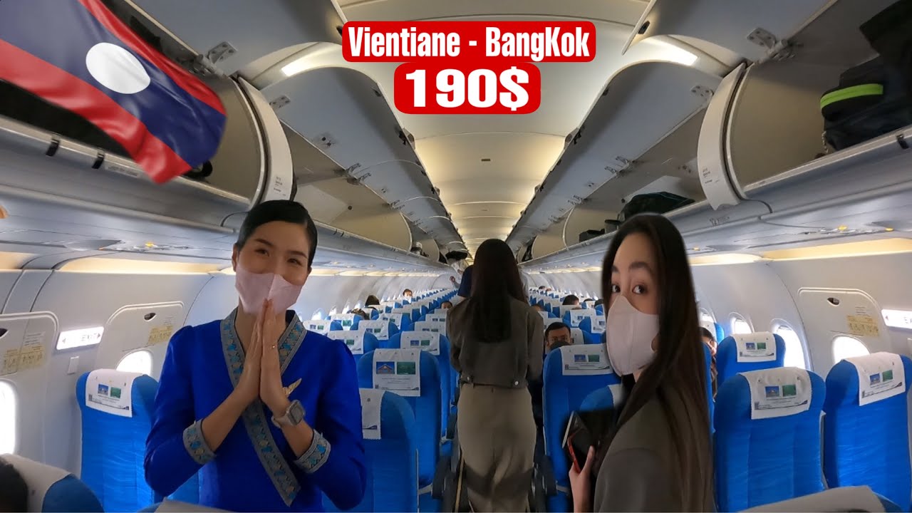 ວຽງຈັນ-ບາງກອກດ້ວຍສາຍການບິນລາວ/เวียงจันทน์-บางกอกด้วยสายการบินลาว/Vientiane - Bangkok by Lao Airlines