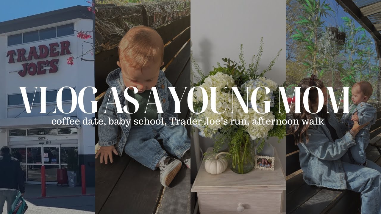 Realistic Day in My Life as a Mom | Baby’s First St. Patrick’s Day + Coffee Date & Trader Joe’s