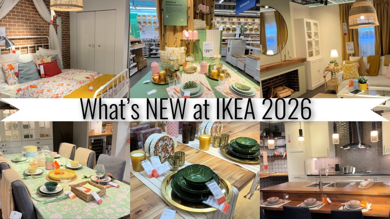 What’s NEW at IKEA 2026 🤍 | Cozy Home Finds, Storage, Decor & Smart Living