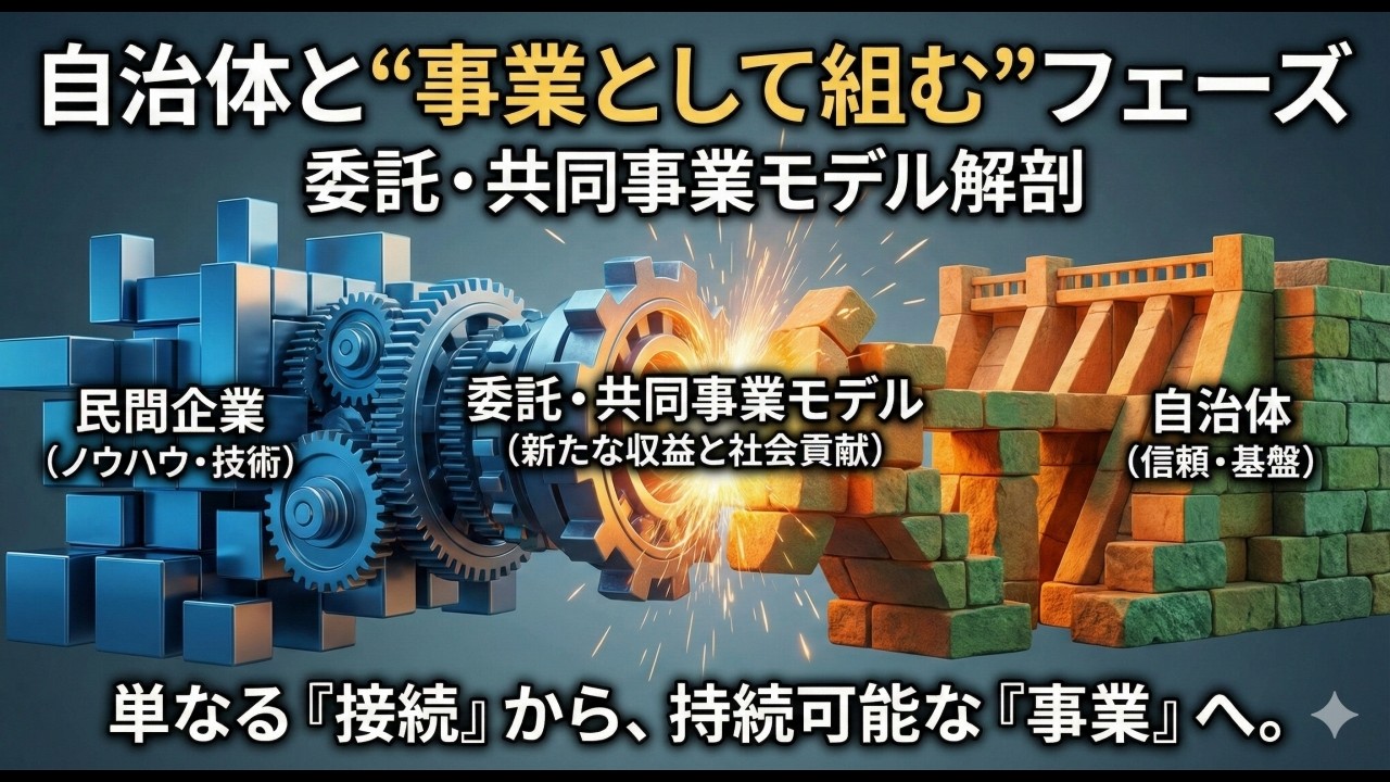 Day94　パートナーから中核へ：自治体との共同事業