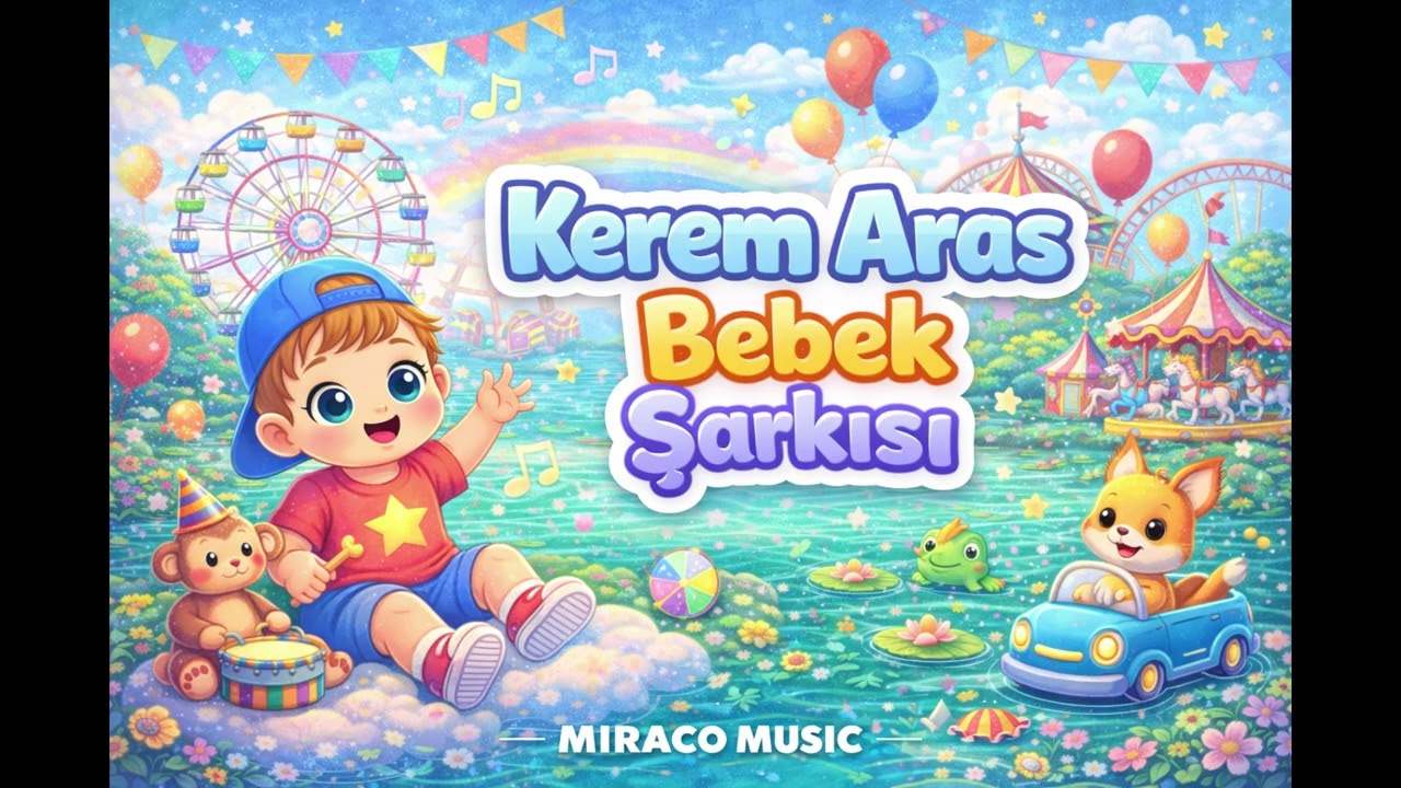 Kerem Aras Bebek Şarkısı 🎵 | İsme Özel Eğlenceli Çocuk Şarkısı