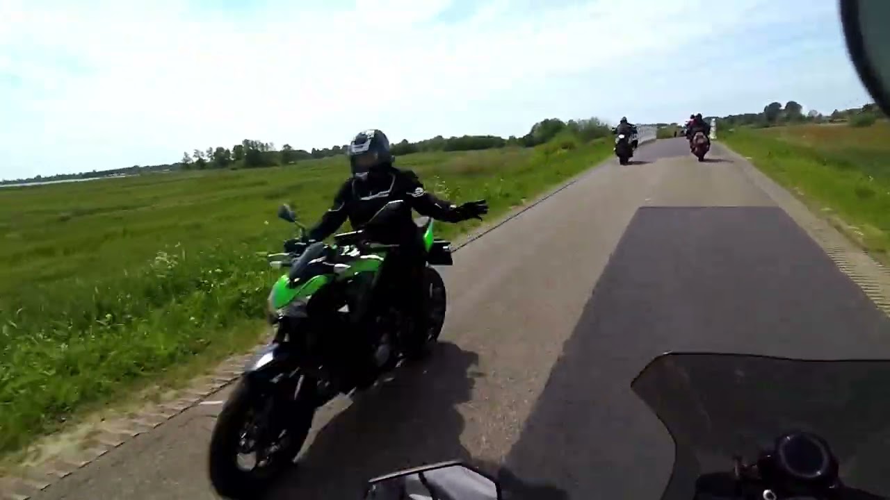 Filmpje tijdens de motortraining 