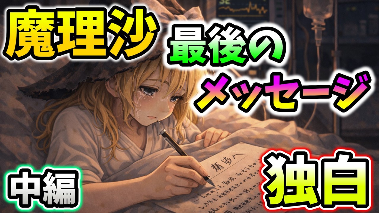 【ゆっくり茶番劇】魔理沙がいなくなる...   中編#ゆっくり茶番 #ゆっくり茶番劇 #霊夢 #魔理沙