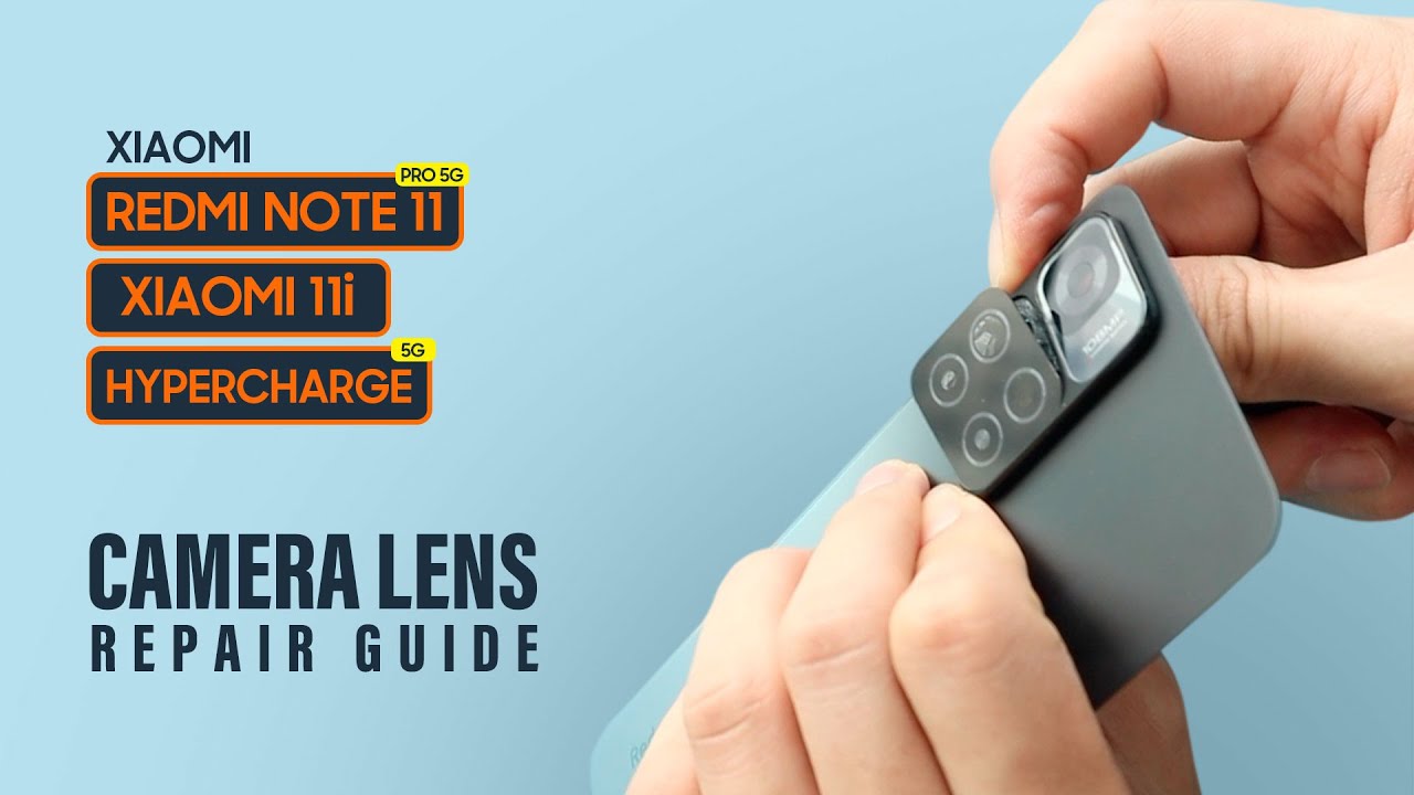 Xiaomi Redmi Note 11 Pro 5G | Mi 11i Hypercharge Camera Lens Glass & Back Cover Replacement