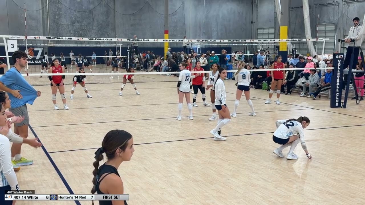 January 25, 2026 - 407 14 White vs Hunter's 14 Red
