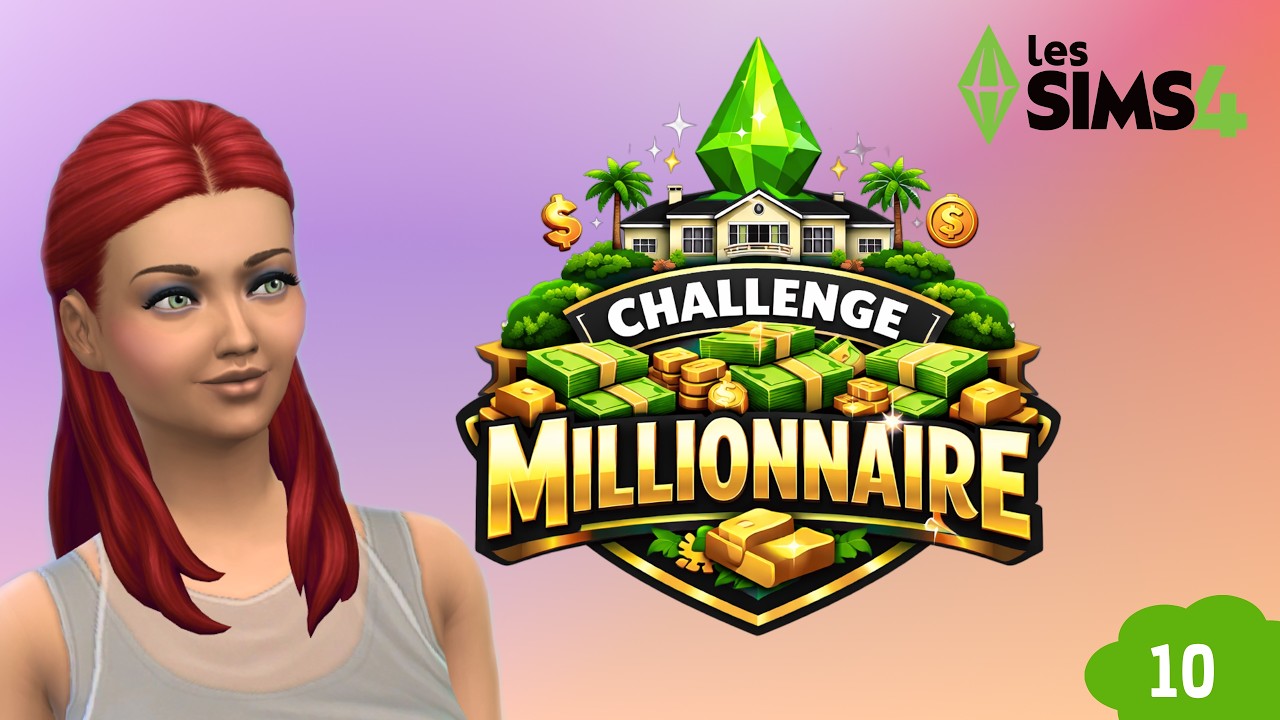 Relooking et 20K$ - Ep 10 Challenge Millionnaire - Sims 4