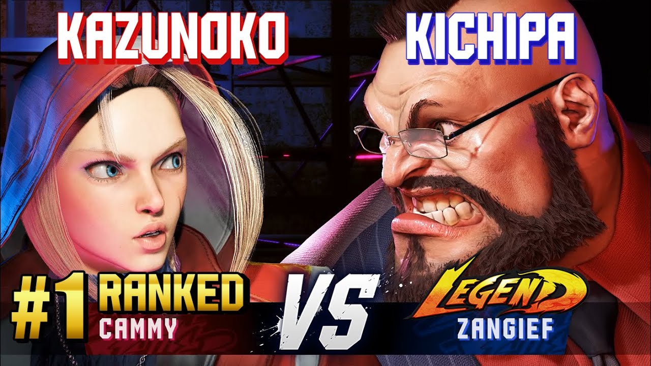 SF6 ▰ KAZUNOKO (#1 Ranked Cammy) vs KICHIPA (Zangief) ▰ High Level Gameplay
