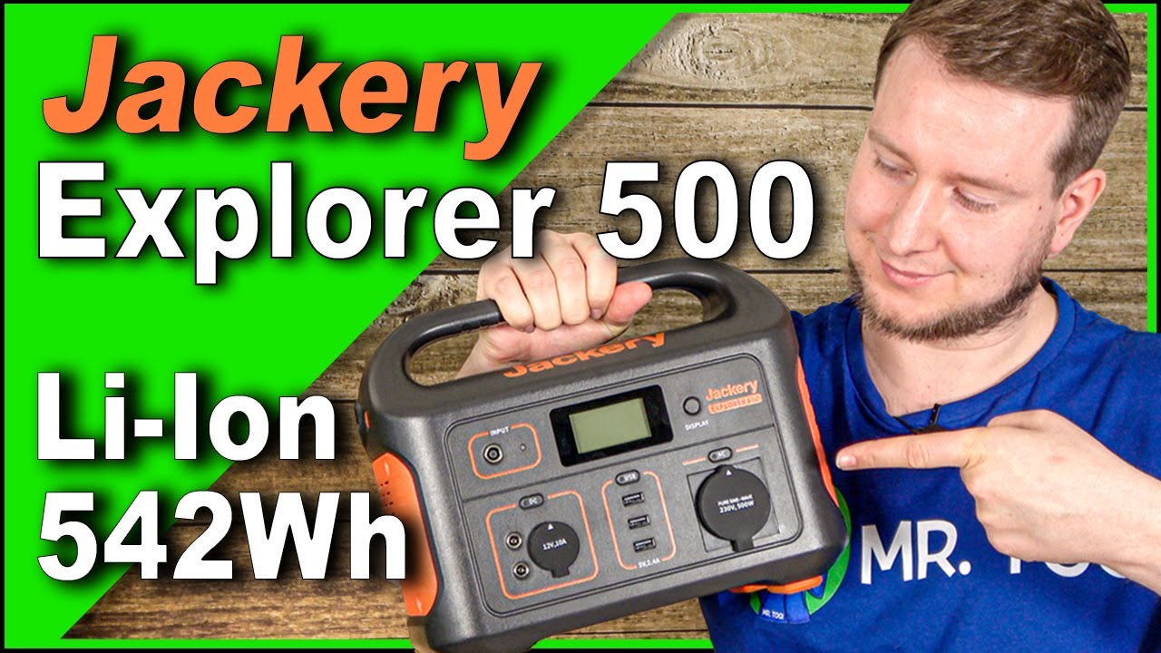 Die BESTE Power Station 2021? 🔋Jackery Explorer 500 vs. PowerOak AC50s im Vergleich! 500Wh 230V USB