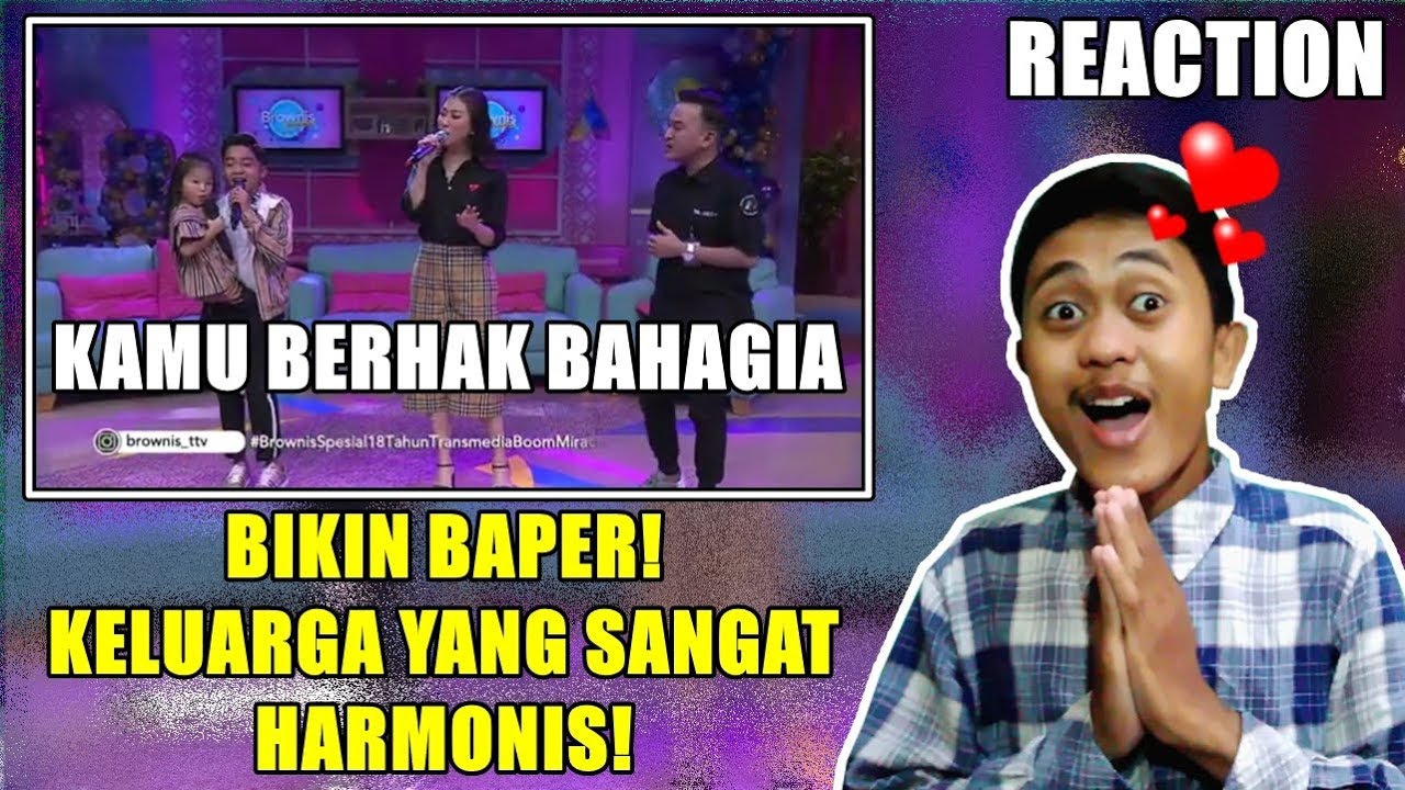 BIKIN BAPER SATU STUDIO! BETRAND PETO PUTRA ONSU ft SARWENDAH - KAMU BERHAK BAHAGIA