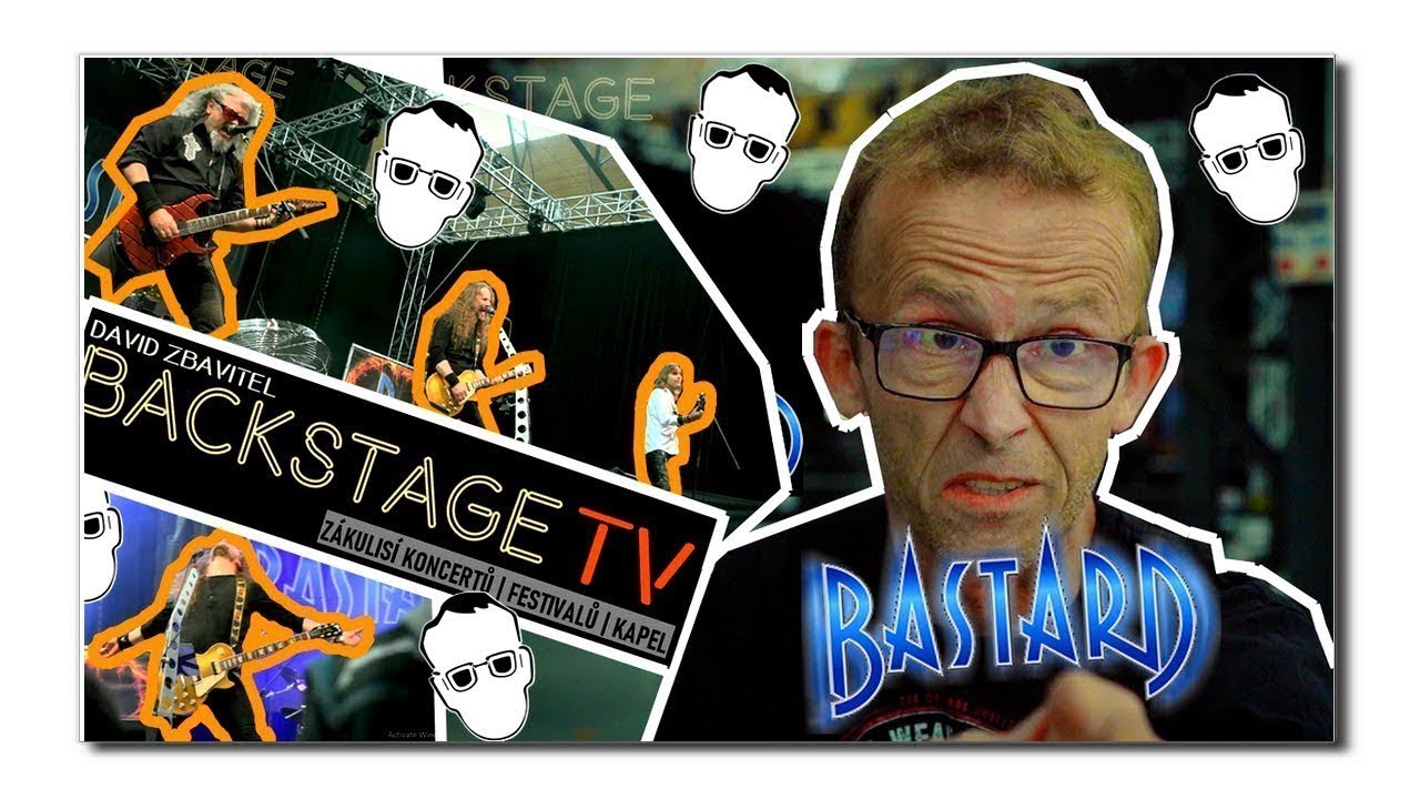 BACKSTAGE TV - BASTARD - Ona je takov&aacute; je&scaron;těrka př&iacute;tuln&aacute;