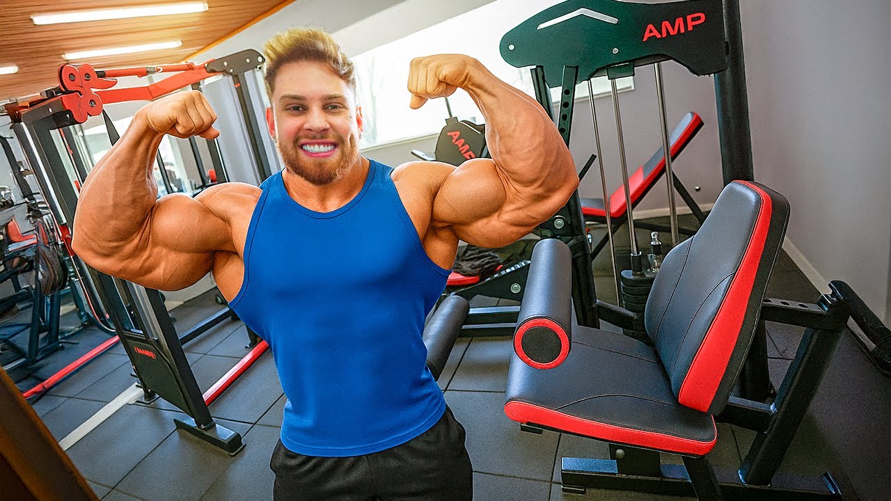 EU CONSTRU&Iacute; UMA ACADEMIA PROFISSIONAL NA MINHA CASA ! 😱💪🏻 OLHA ISSOOO