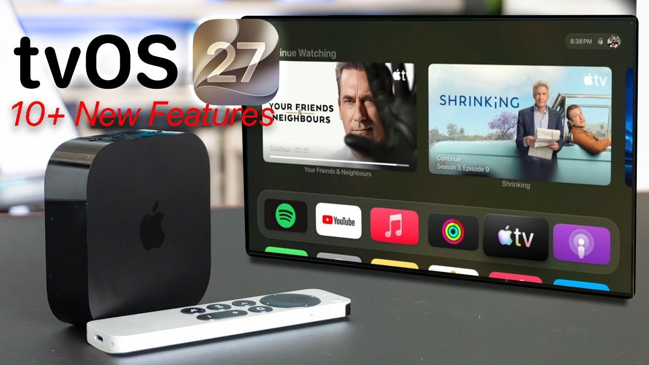 tvOS 27 уже здесь &mdash; Apple TV стал НАМНОГО лучше