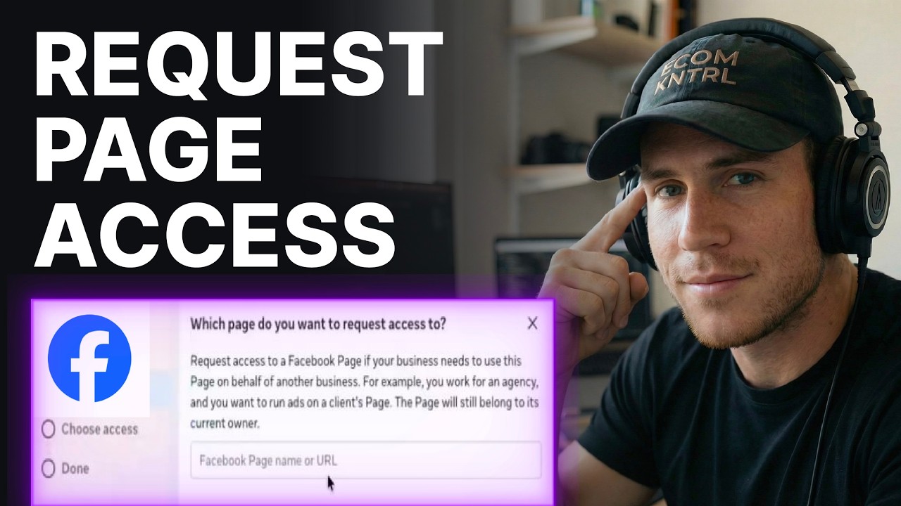 How To Request Access To A Page In Facebook Business Manager (2026) | Page Access