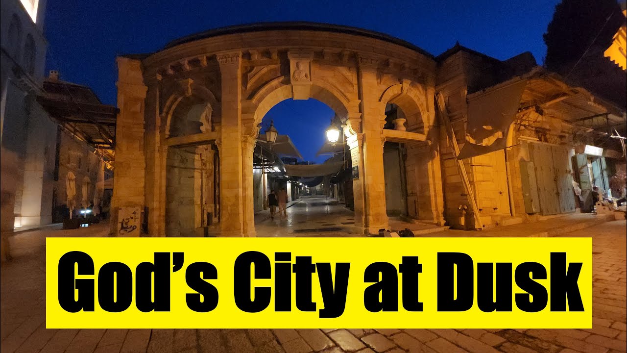 From Ashes to Light: Jerusalem at Sunset