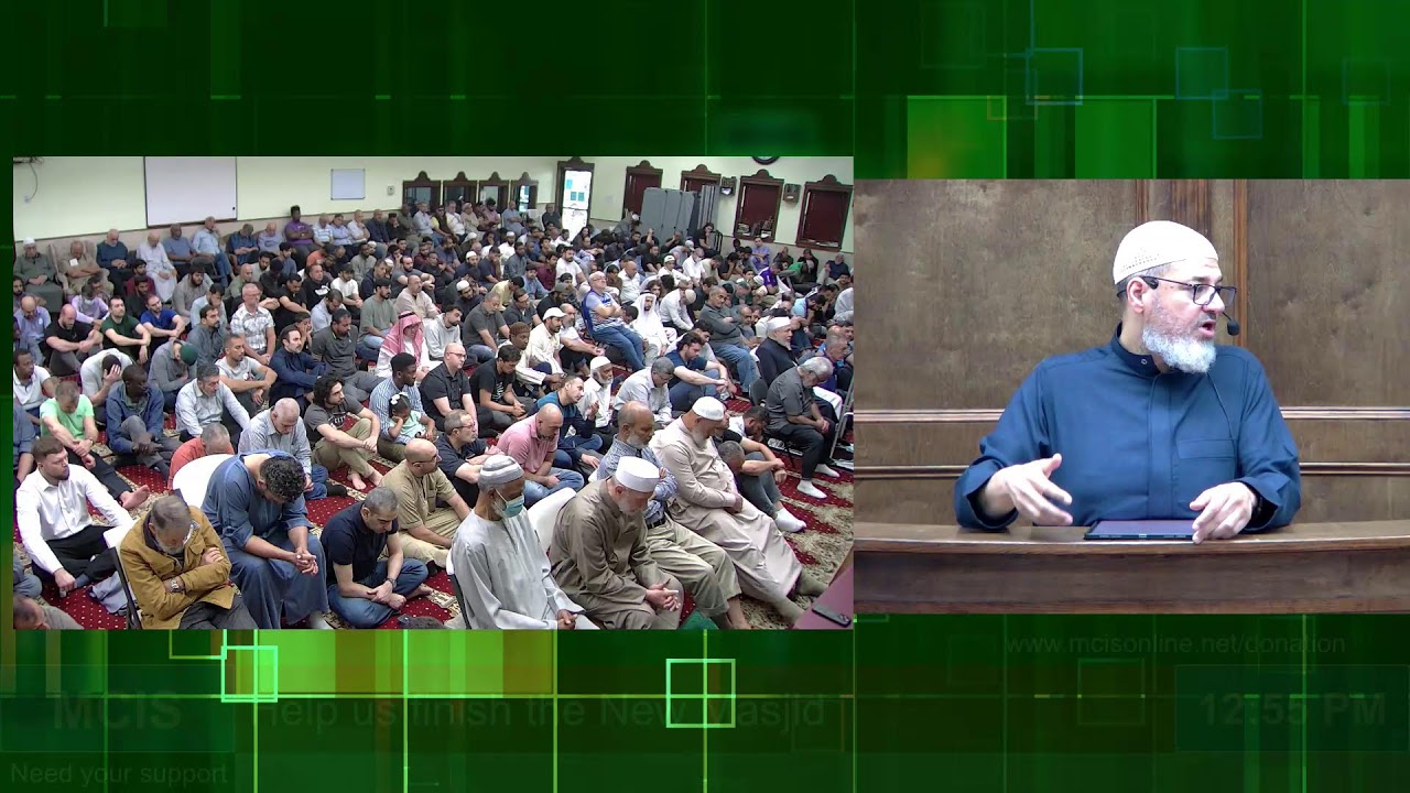 Friday Sermon - Dr Waleed Basyouni