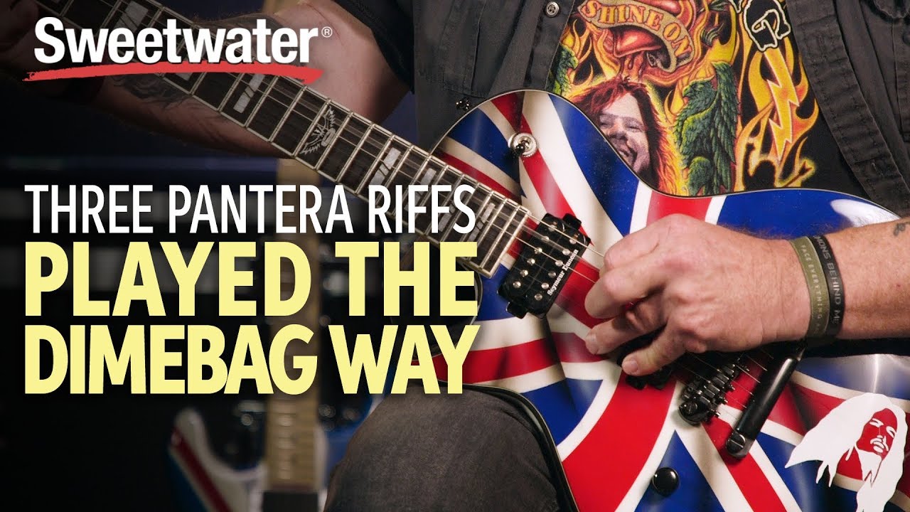 Three Pantera Riffs Played the Dimebag Way 🎸 | Guitar Lesson
