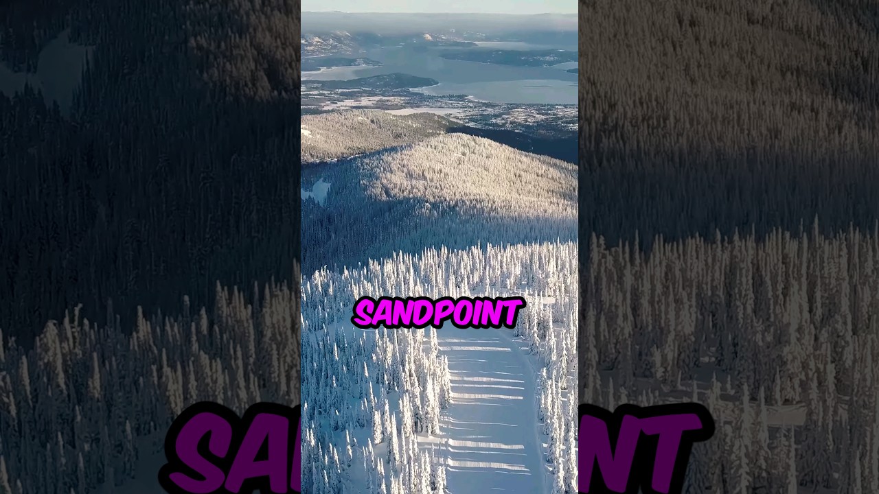 Sandpoint Idaho - Overlooked Mountain Towns #travel #usatravel #mountainlife #retirement #skiing