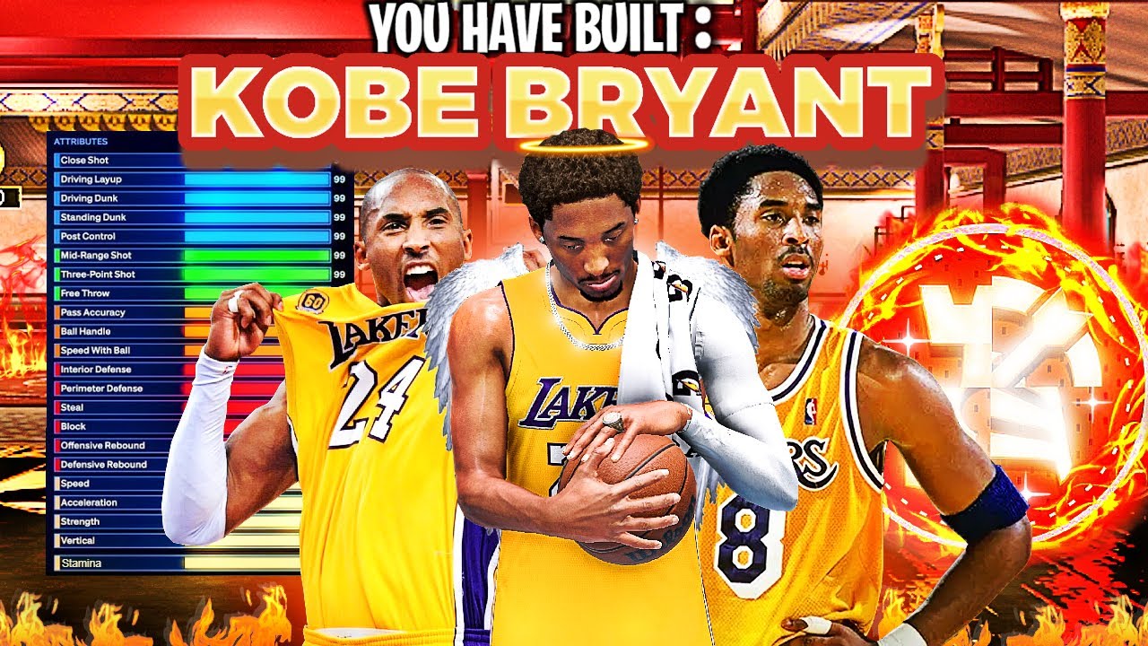 ЛУЧШАЯ СБОРКА КОБИ БРАЙАНТА В NBA 2K24 ТЕКУЩЕГО ПОКОЛЕНИЯ! ПОТРЯСАЮЩАЯ СБОРКА КОБИ БРАЙАНТА «MAMB...