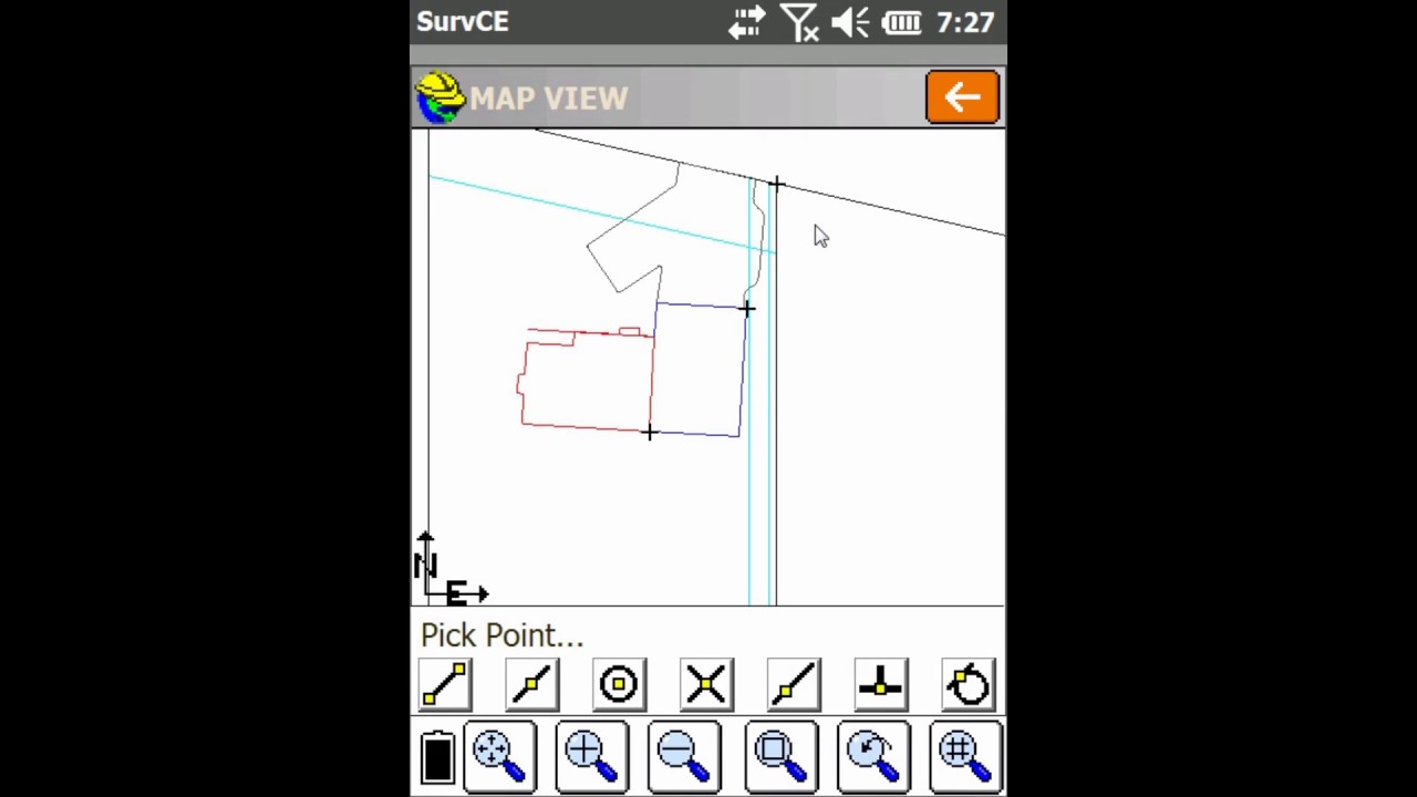 Carlson SurvCE Tutorial: Staking Out Polyline in Define Arc 3 Points