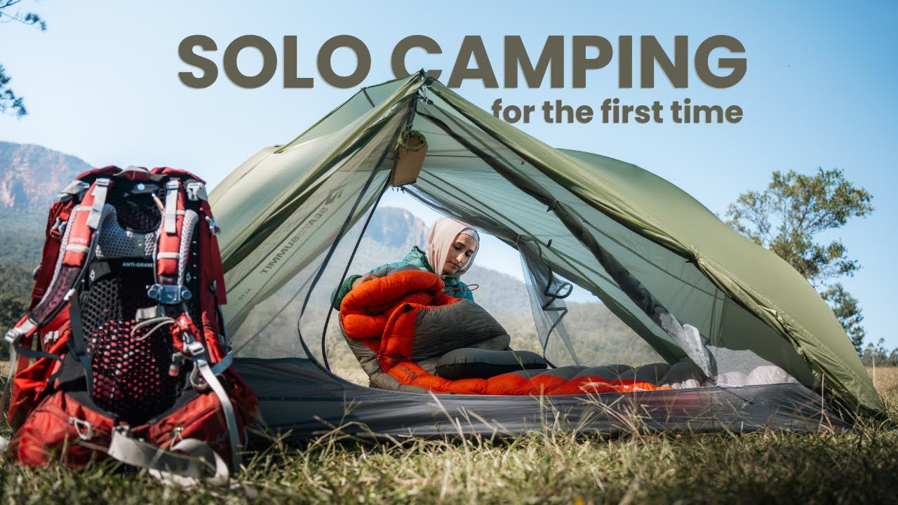 My First Solo Camp – Blue Mountains | Silent Hiking & Campfire