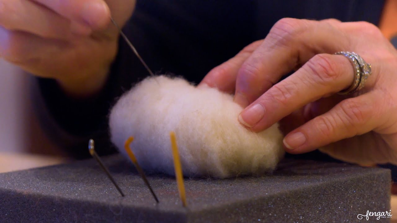How To Needle Felt  (Fun Project For Beginners!)