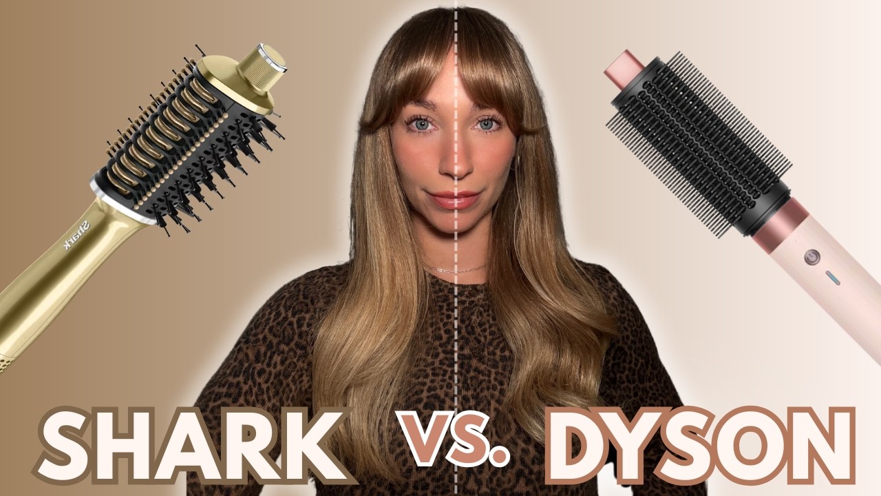 Сравнение щеток для придания объема Shark Glossi и Dyson Airwrap Coanda 2x | Тесты парикмахеров
