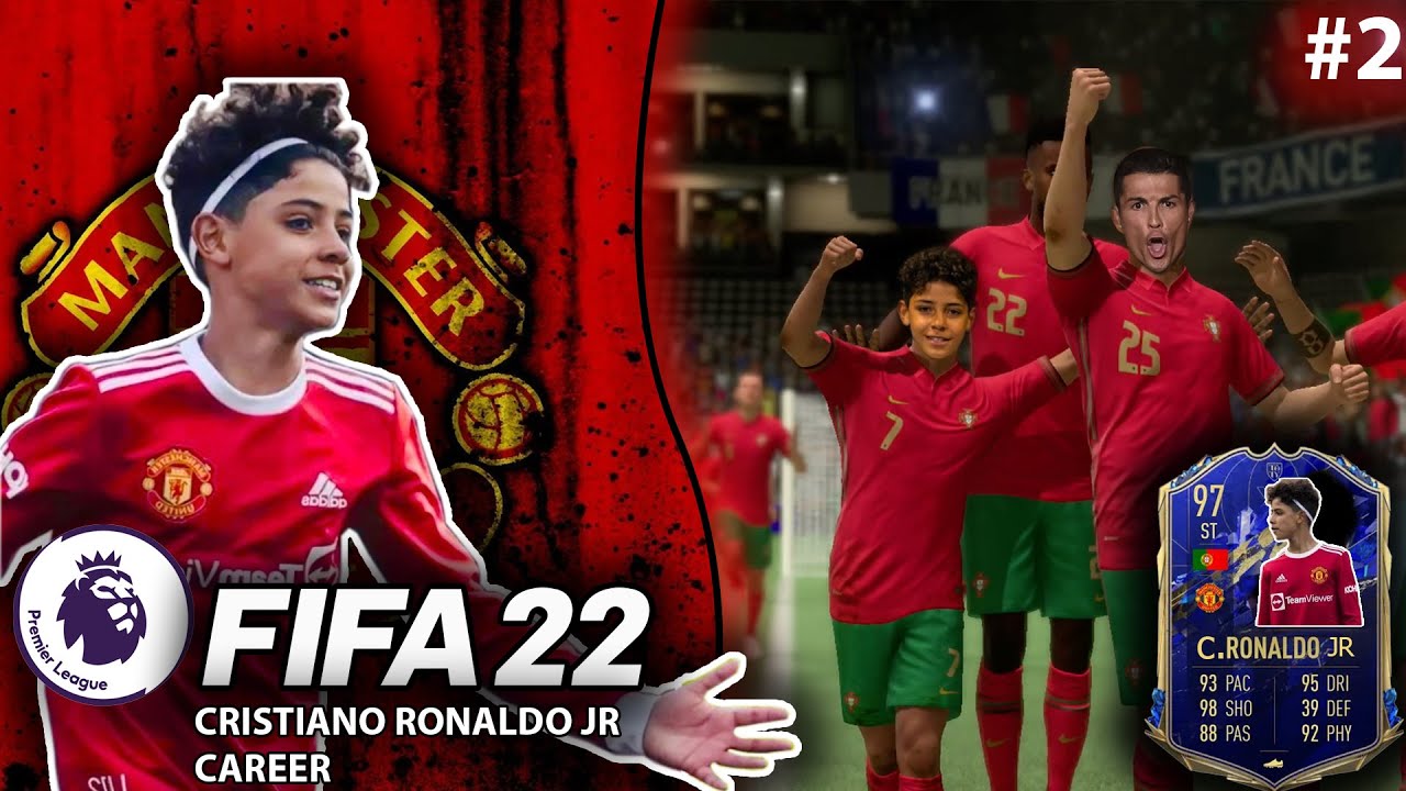 🔥CRISTIANO RONALDO JR FIFA 22 Career Mode !! (Bahasa Malaysia)
