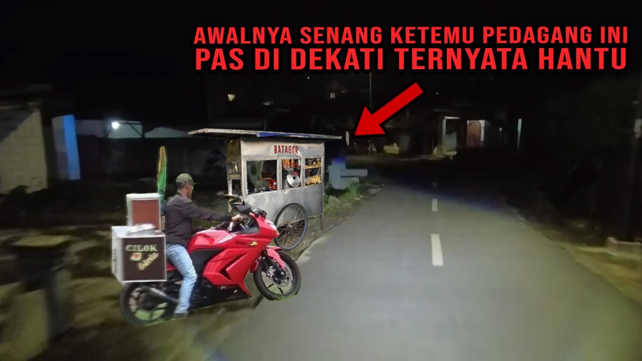 DI KIRA TUKANG BATAGOR, PAS MAU BELI TERNYATA HANTU BENERAN…!!!!