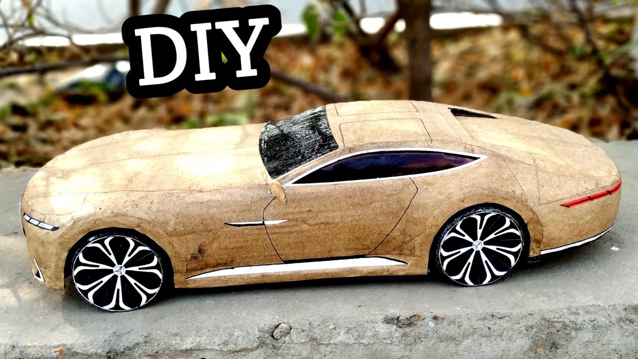 How To Make A Car |Mercedes-Maybach 6 | Diy Cardboard Craft