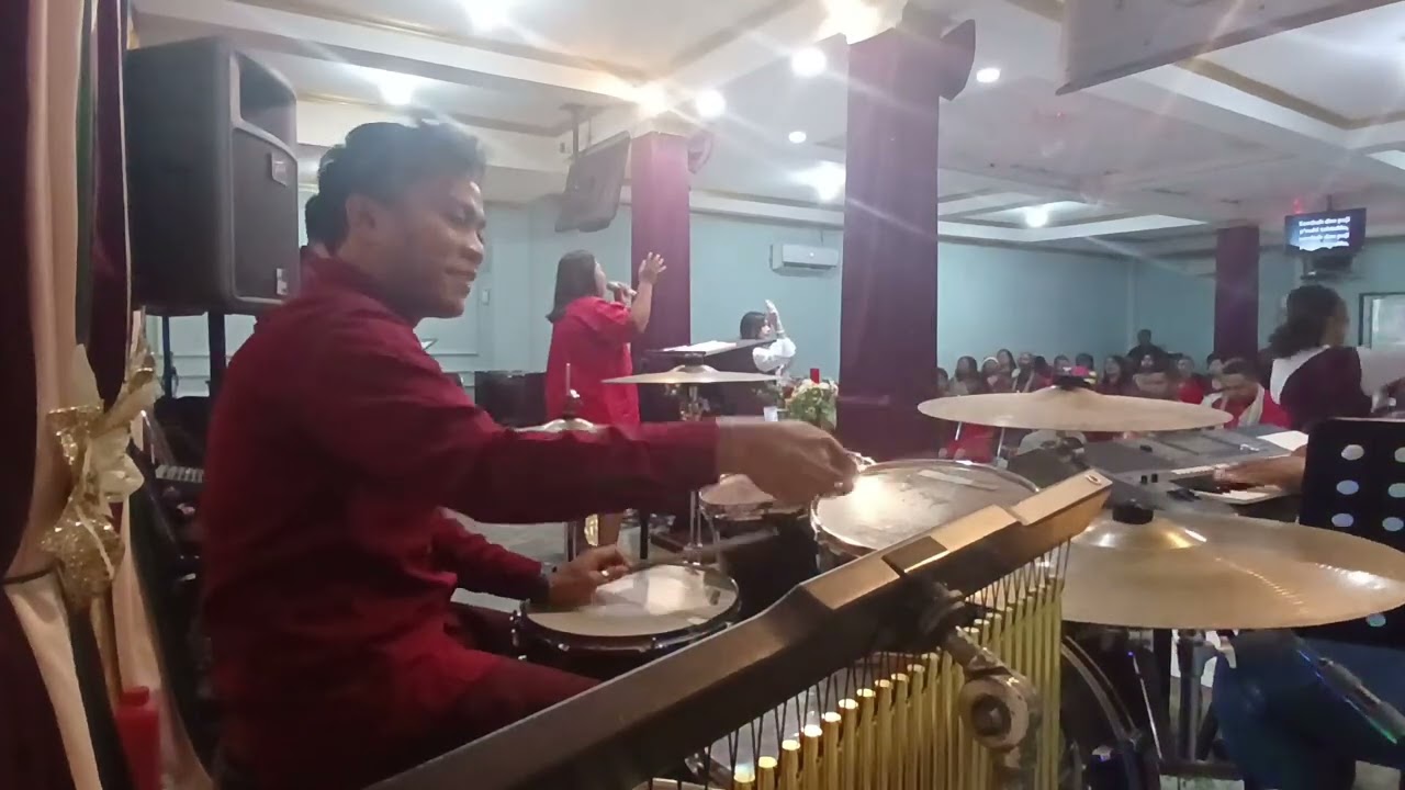 Sembah Dan Puji Penuhi Tahta Mu (Drum Cam)
