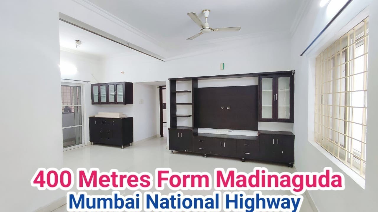 2BHK Furnished Flat For Sale in Madinaguda Hyderabad ||Just 400 Metres from Mumbai National Highway