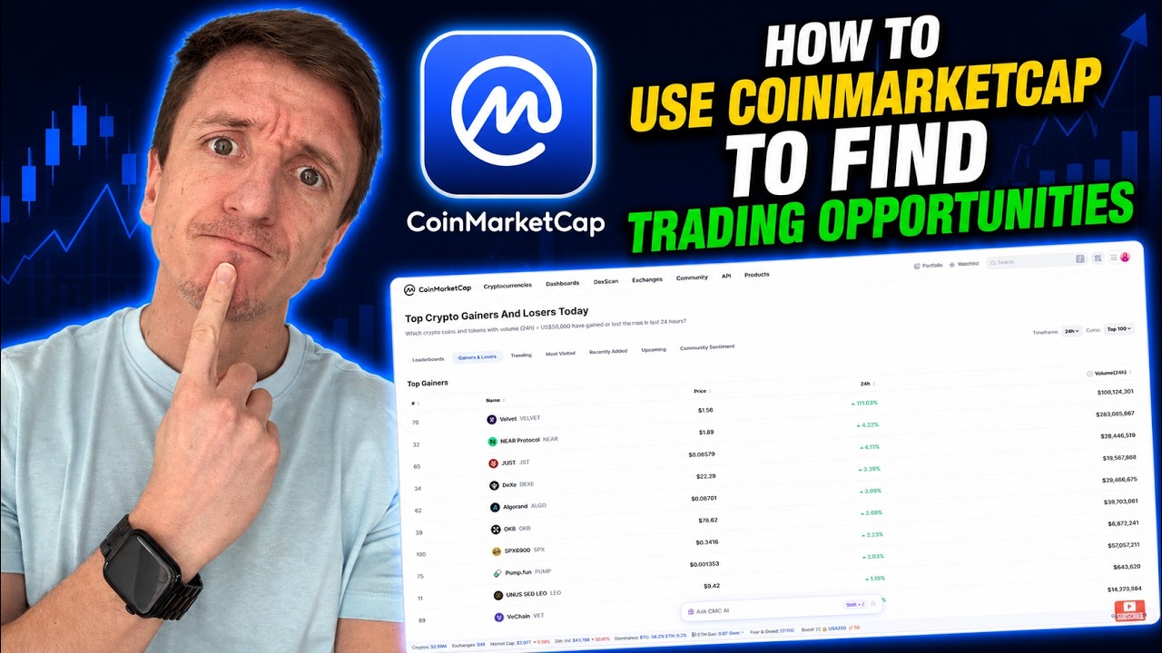 How To Use CoinMarketCap To Find Trading Opportunities